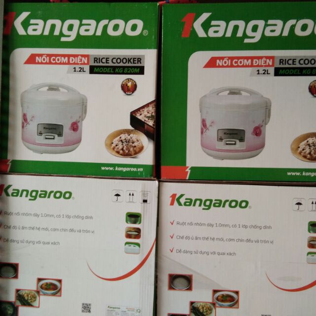 Nồi cơm điện kangaroo 1.2l