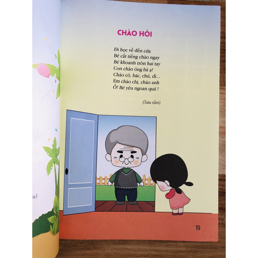 Sách - Tuyển Tập Thơ Cho Bé - Giúp bé phát triển ngôn ngữ và nhận thức 0 - 6 tuổi (1 cuốn)