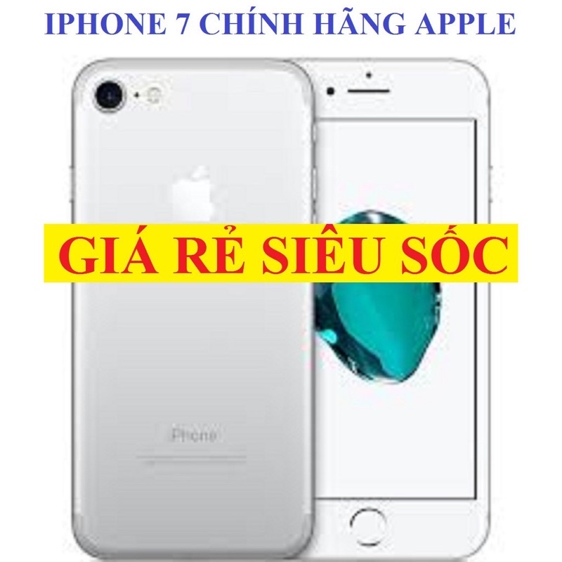 Điện thoại I Phone 7 Quốc Tế .Keng Zin.rẻ mà Zin.đẹp đến fullbox