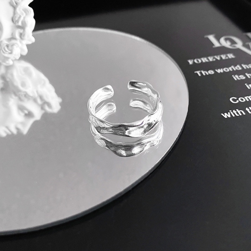 Nhẫn Hở Kiểu Dáng Thời Trang Phong Cách Mới Lạ Dành Cho Nam Nữ