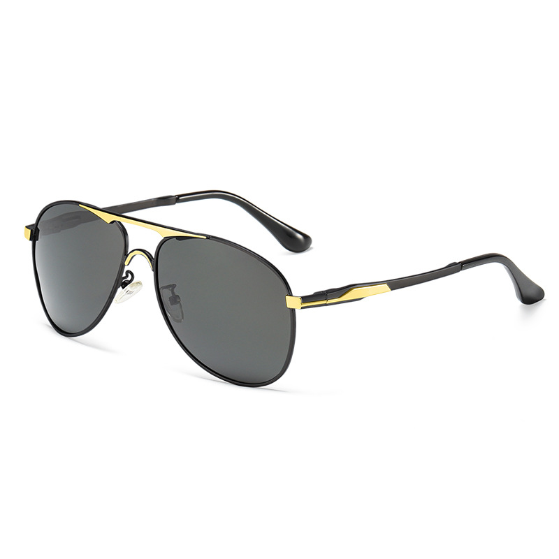 2021 Men's Retro Polarized Sunglasses 8722 European and American Trend New Driving Sunglasses