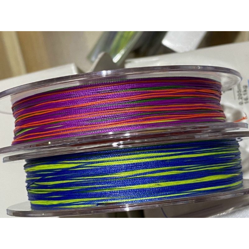 Dù cá kiếm PE X8 swordfish japan cao cấp chất liệu pe, sợi dậy 7 màu dài 150m, dây mịn dai chắc, tải cá lớn
