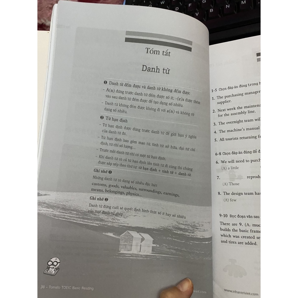 Sách - Tomato Toeic Basic Reading ( Nhân Trí Việt )