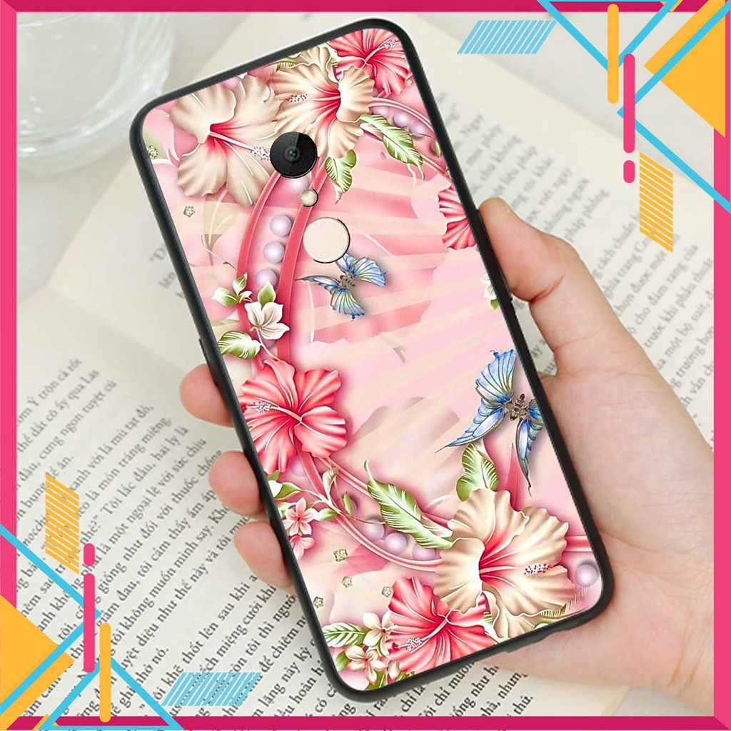 Ốp lưng Xiaomi REDMI 5 / REDMI 5 PLUS in hình hoa xinh xắn, hiện đại , thời trang ,phong cách