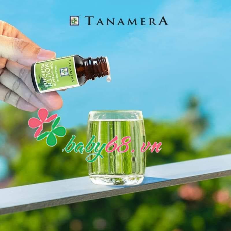 Nước thơm miệng sát khuẩn đậm đặc Tanamera 15ml