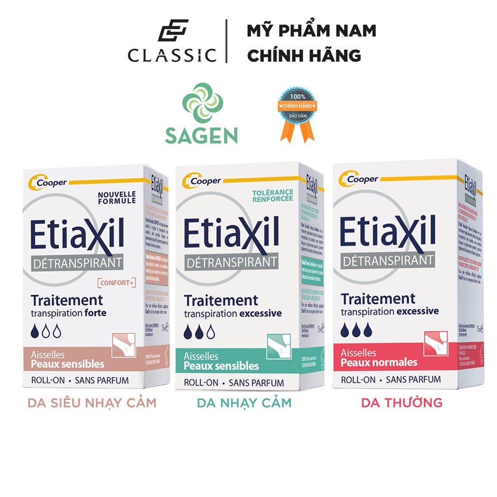 Lăn Khử Mùi Etiaxil 15ml - Chính hãng Pháp (Date mới)