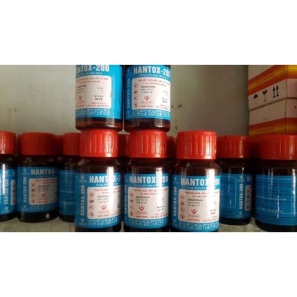 Combo 10 lọ HANTOX-200 Dung dịch pha nước phun xịt - chai 50ml(mua nhiều giảm giá)