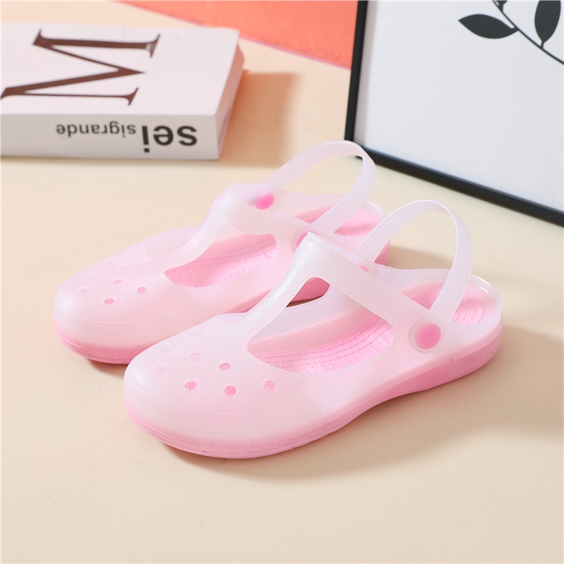 [HÀNG MỚI] Sục nữ họa tiết hoa lá, sục hoa nữ chất liệu PVC mềm, nhẹ, chống trơn trượt