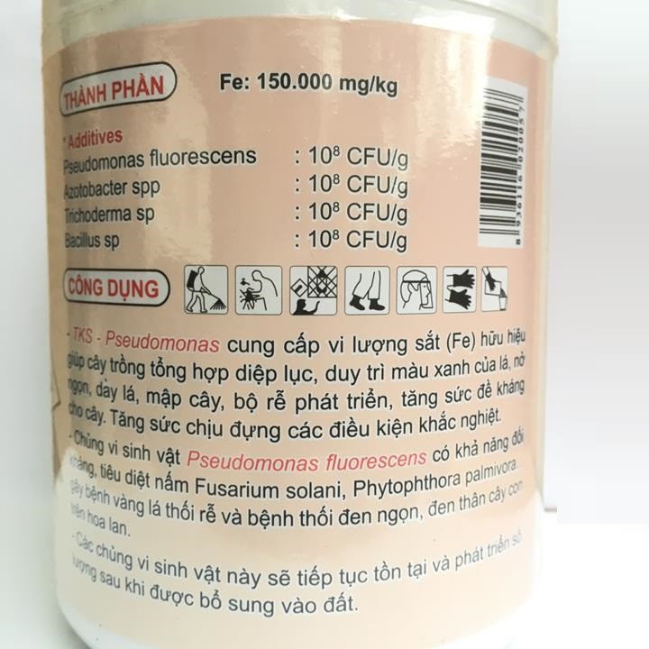 Phân bón TKS PSEUDOMONAS đối kháng và diệt các loại nấm bệnh hộp 1kg