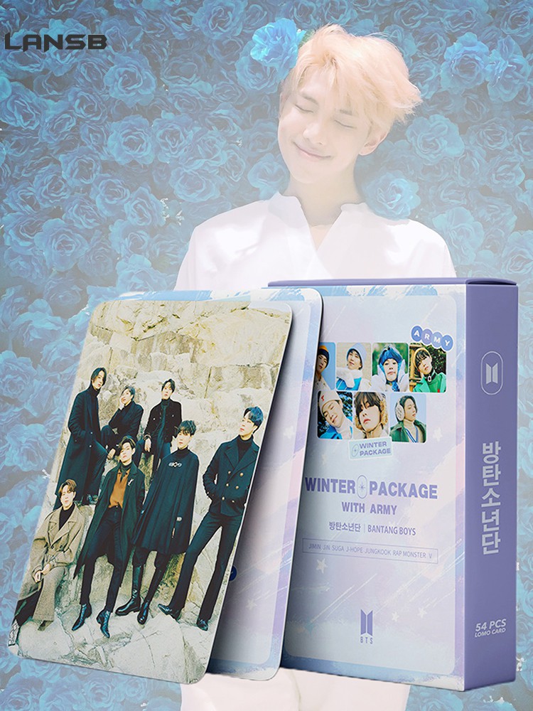 So Online Bookstore BTS Design Album Card Kpop Idol Figure Lomo Card Collection Supplies for Shop