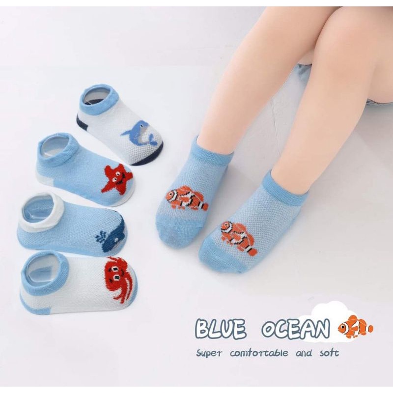 5 Đôi Tất Lưới Cho Bé 0-1 Tuổi Loại Đẹp