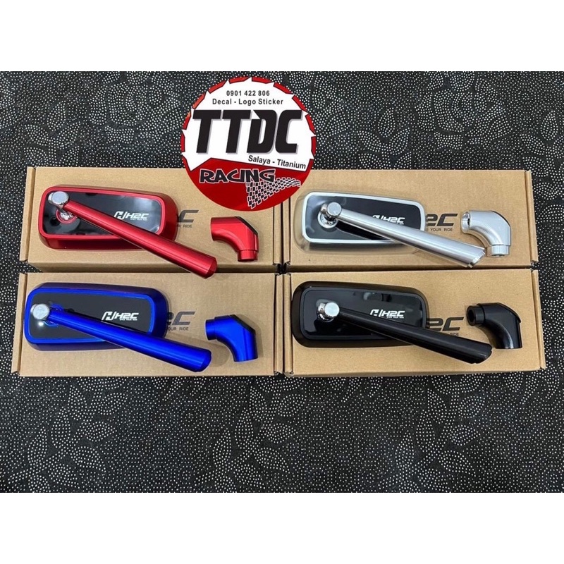 Kiếng H2C vuông gắn mọi loại xe