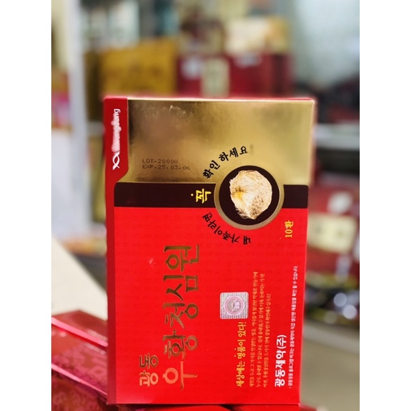 [SALE THÁNG] An Cung Ngưu Hoàng Tổ Kén LỆCH Hàn Quốc [DATE 2025]