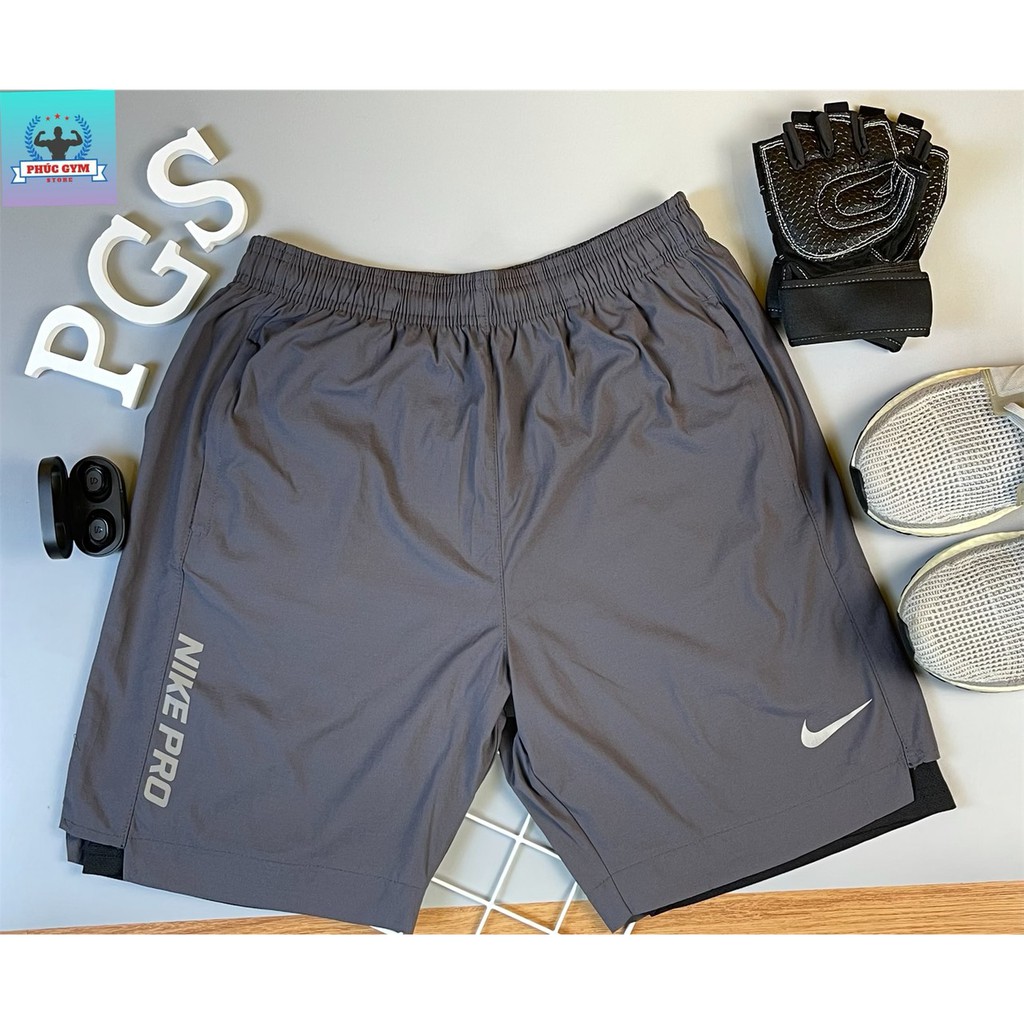 Quần Gym Nam 2 Lớp Ni-Ke - Phúc Gym Store | BigBuy360 - bigbuy360.vn