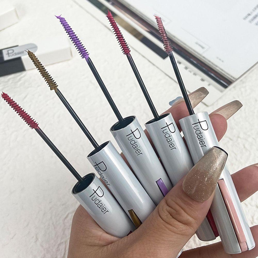 PATH Mascara Màu Sắc 4D Nhanh Khô Chống Thấm Nước Chuốt Dài Và Dày Mi