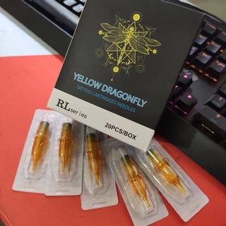 Kim xăm Pen 3RL đi nét Yellow Dragonfly