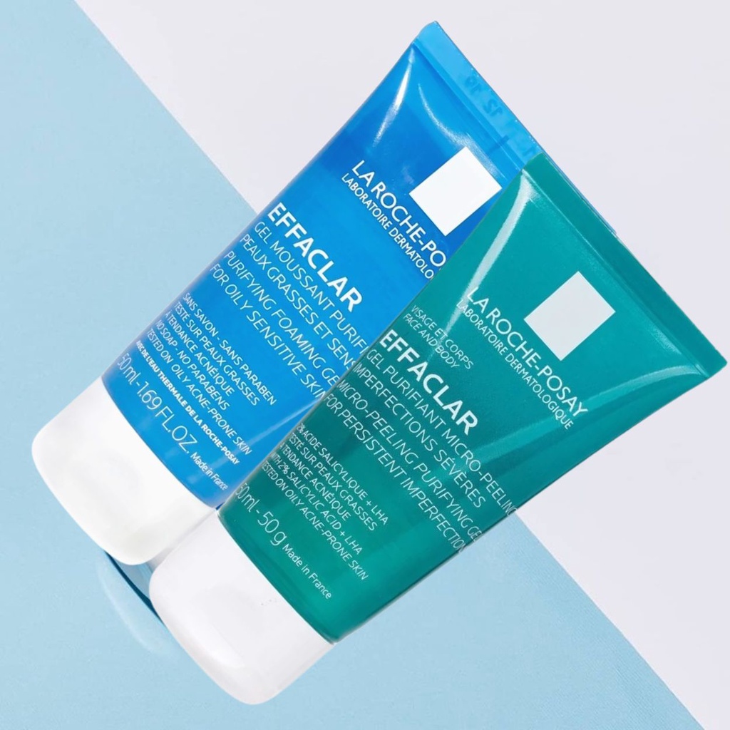 Gel Rửa Mặt La Roche-Posay Effaclar Purifying Foaming Gel For Oily Sensitive Skin Dành Cho Da Dầu, Nhạy Cảm