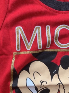 Áo phông mickey xuất dư 1-5y
