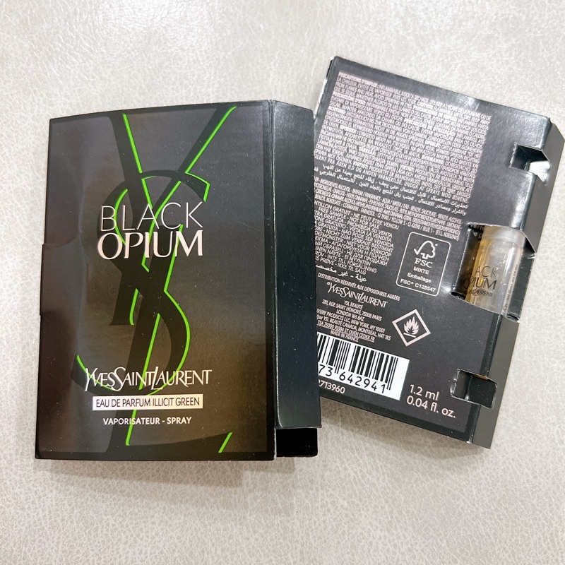 Vial Nước Hoa YSL Black Opium Illicit Green 1.2ml