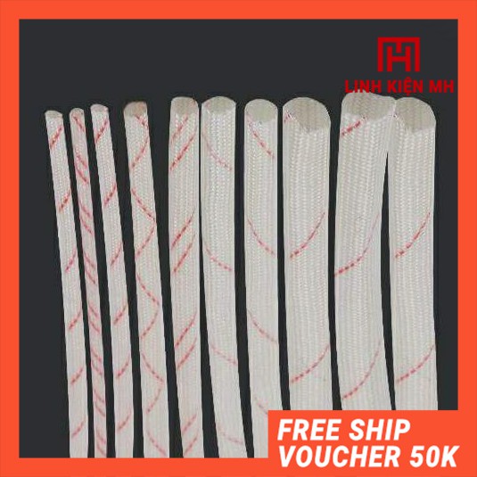 Gen Thủy Tinh Chịu Nhiệt Dài 1 m