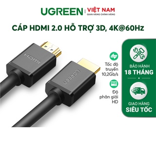Dây HDMI 1.4 thuần đồng 19+1 Dài 1-5M UGREEN HD104
