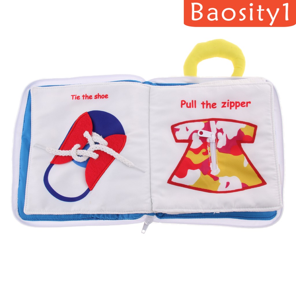 1 Bộ Sách Vải Cho Bé Từ 3-24 Tháng Tuổi