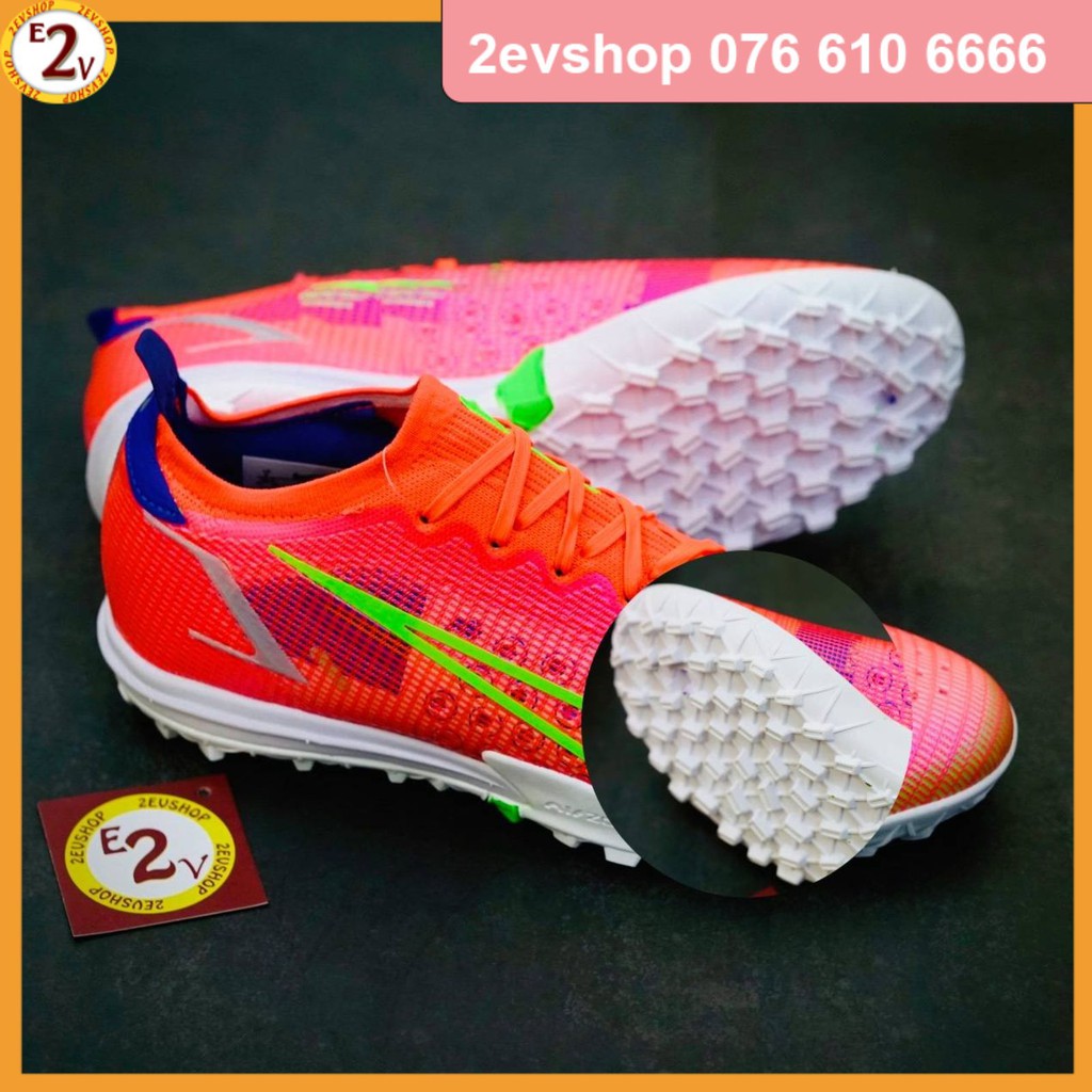 Giày đá bóng thể thao nam đẹp 𝐌𝐞𝐫𝐜𝐮𝐫𝐢𝐚𝐥 𝐕𝐚𝐩𝐨𝐫 𝐄𝐥𝐢𝐭𝐞 Colorful, giày đá banh cỏ nhân tạo chất lượng - 2EV