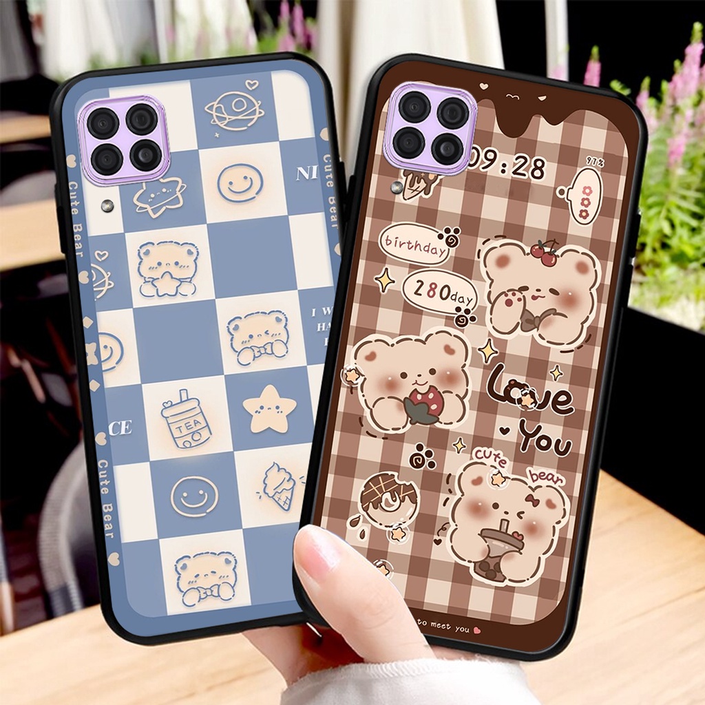 Ốp lưng Huawei NOVA 7i in hình 3D GẤU cute be@r, soda, happy day cực hot ,thời thượng