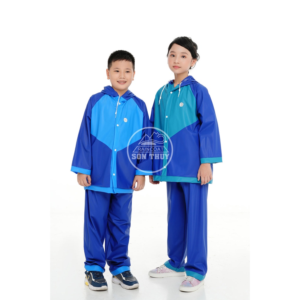 [RẺ VÔ ĐỊCH] 1 BỘ ÁO MƯA TRẺ EM CAO CẤP SIÊU NHẸ CAO CẤP