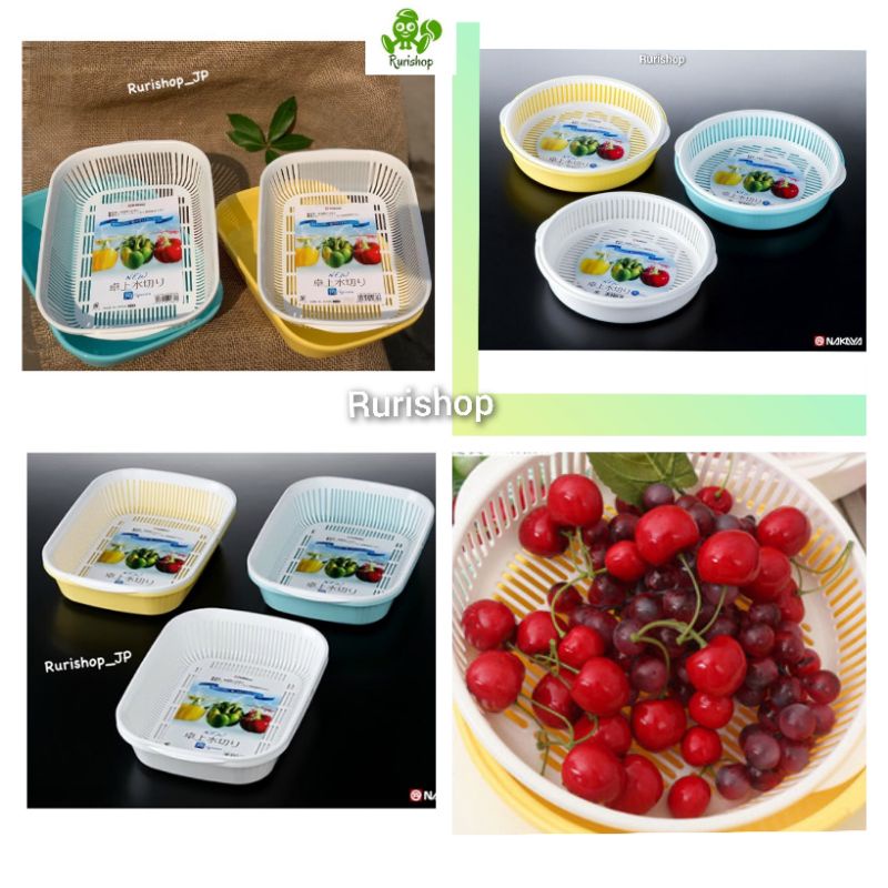 Rổ, giá đựng trái cây rau củ quả, ly tách Nakaya Nhật Bản