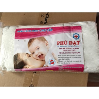 Khăn vải đa năng cao cấp siêu mềm Phú Đạt 300 tờ