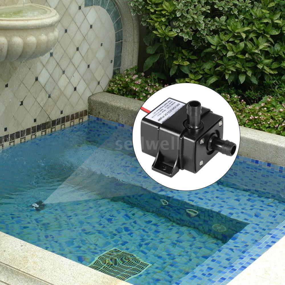 Máy bơm chìm DC12V 4.2w mini không chổi than cho bể cá