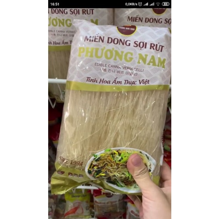 Miến Dong sợi rút Phương Nam gói 1kg - Cam kết hàng loại 1