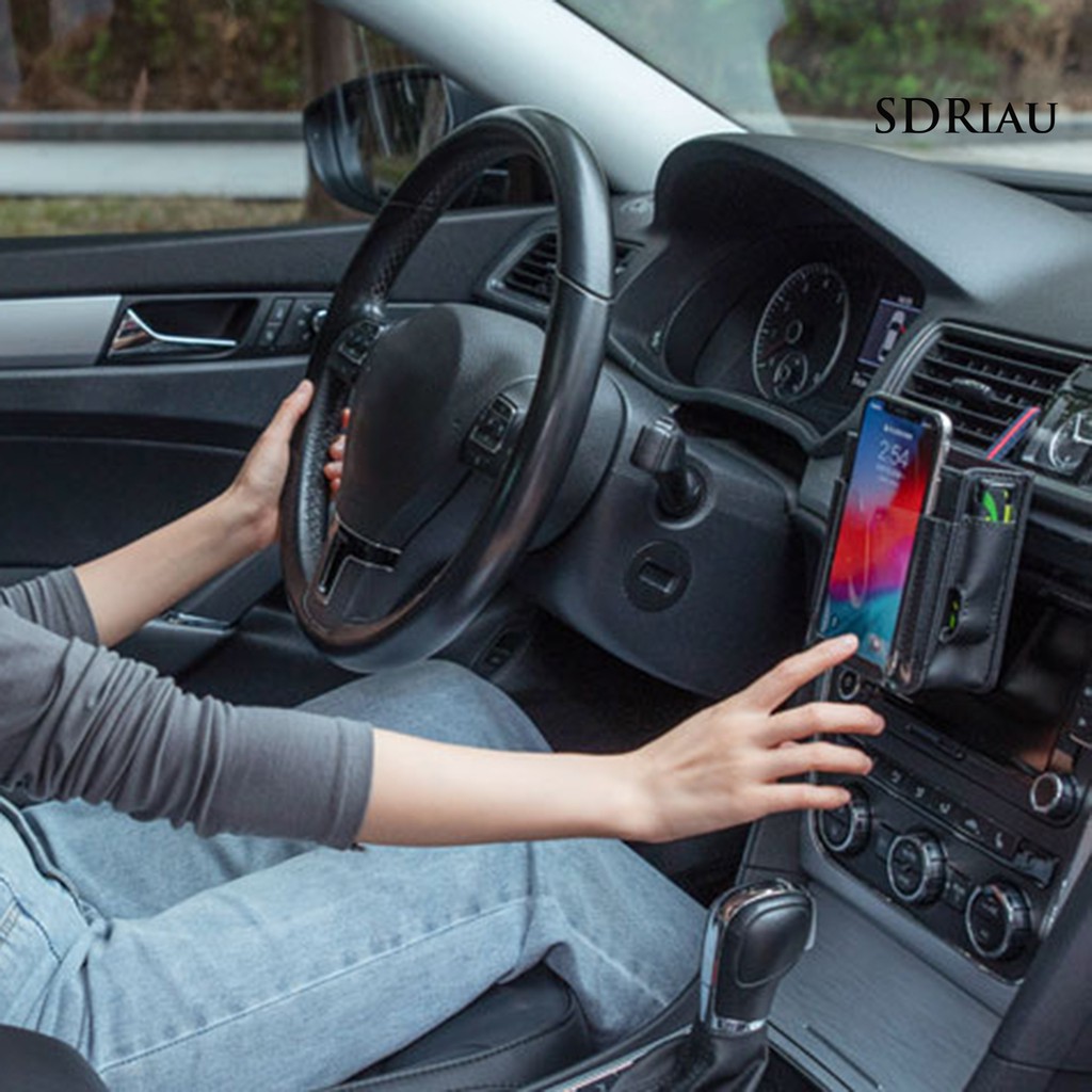 Túi Treo Đựng Điện Thoại Đa Năng Trên Xe Hơi