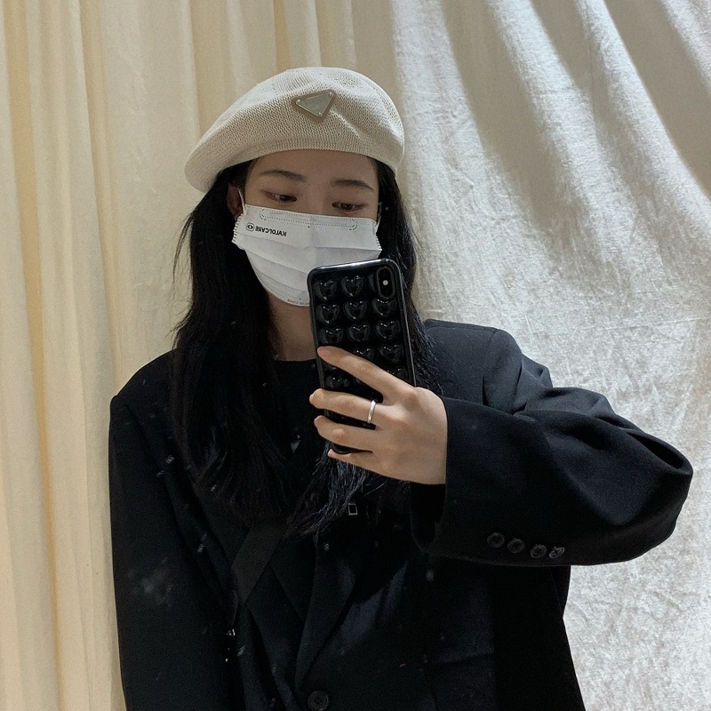 Mũ Beret Mỏng Phong Cách Hàn Quốc Thời Trang Mùa Hè Cho Nam Và Nữ