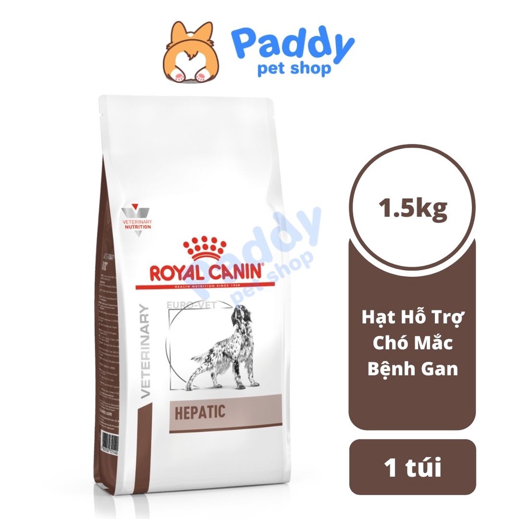 [1.5kg] Hạt Royal Canin Hepatic Hỗ Trợ Chức Năng Gan Cho Chó