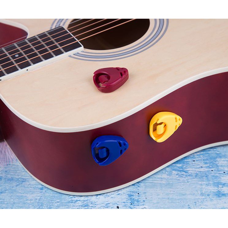 Hộp đựng móng gảy guitar ( Pick holder ) dán trên đàn tiện lợi - Giao màu ngẫu nhiên