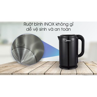 Bình siêu tốc Midea 1.7 lít MK-317DB