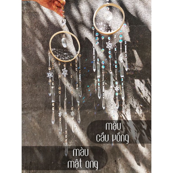 suncatcher pha lê thủ công