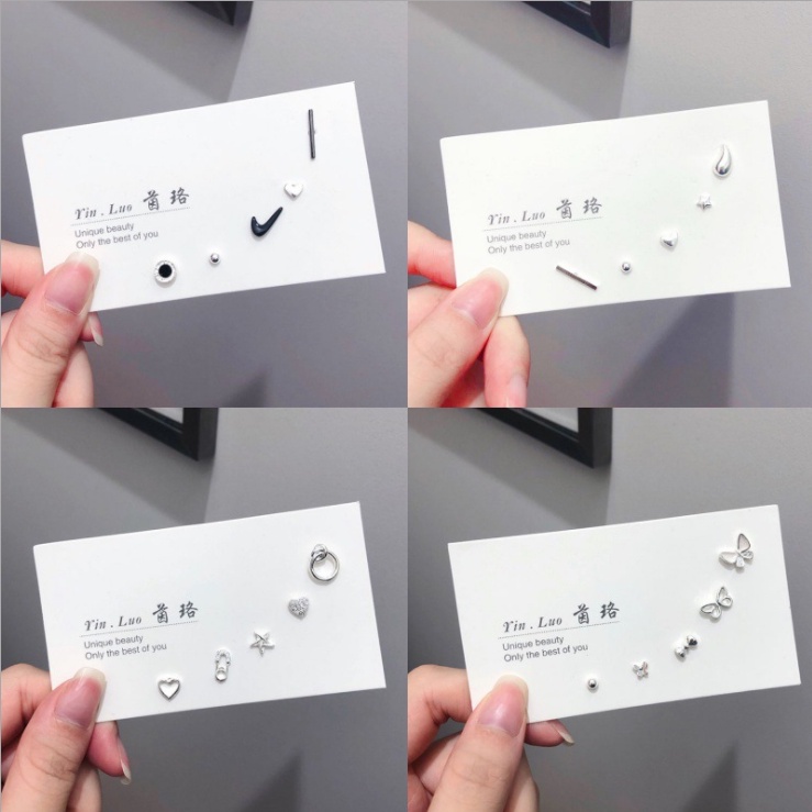 📛 RẺ VÔ ĐỊCH 📛 1 BỘ BÔNG TAI NHÍ SIÊU XINH PHONG CÁCH HÀN QUỐC