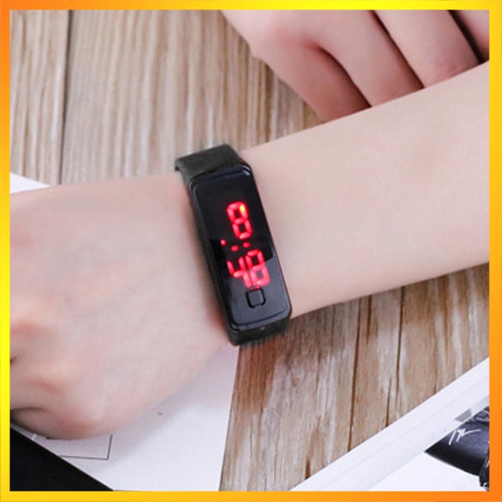 Đồng Hồ Led Nam Nữ Dây Silicon Mặt Giả Kính Thời Trang Thể Thao | BigBuy360 - bigbuy360.vn