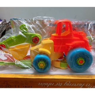 Vỉ lắp ráp xe cần cẩu thông minh