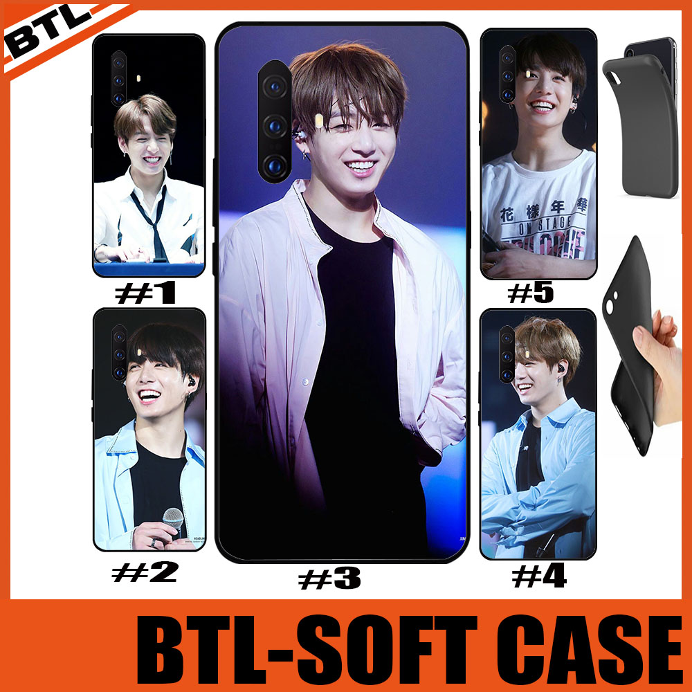 Ốp Lưng In Hình Bts Jungkook Cười Cho Oppo A3 A3S A5S A5 A7 2018 A8 A9 A12 A12E A31 A32 A52 A53 A72 A91 A92 F15 2020