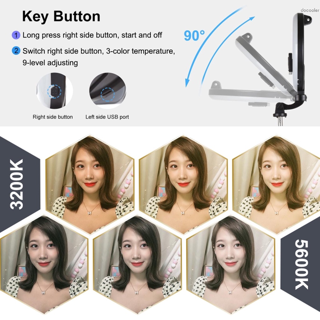 Puluz Gậy Ba Chân Có Đèn Led Hỗ Trợ Chụp Ảnh Selfie | BigBuy360 - bigbuy360.vn