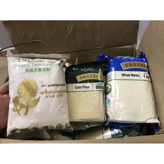 Các loại bột, hạt, đường hữu cơ cho bé