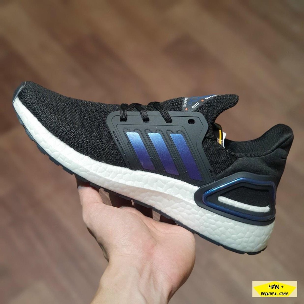 Giày thể thao Ultra boost 6.0 đen đế trắng siêu cá tính, giá yêu thương dành cho nam nữ