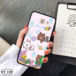 Ốp lưng nhám Samsung Galaxy C9 Pro- in hình
