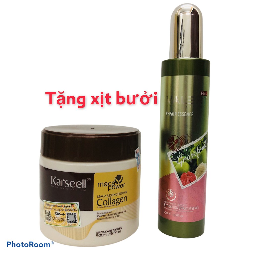 KARSEELL - Dầu Hấp Ủ Dưỡng Ẩm Phục Hồi Tóc Siêu Mềm Mượt Collagen Karseell 500ml | BigBuy360 - bigbuy360.vn