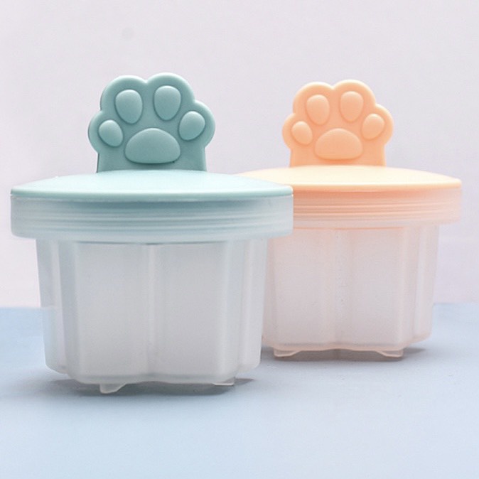 Khuôn làm bánh, hấp trứng cho bé ăn dặm 1 set 4 hình, nhựa chịu nhiệt Hàn Quốc cao cấp Bunakids AD18
