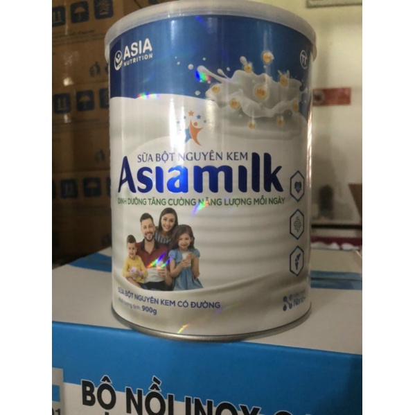 Sữa tăng cân ASIAMILK 900G, date 2025